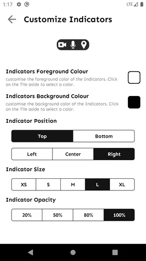 Privacy Indicators